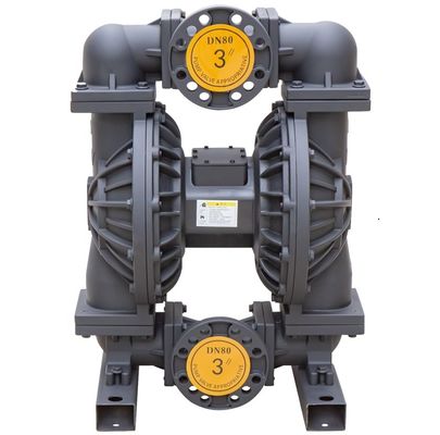 Máy bơm mạc nhựa nhôm khí nén có thể tùy chỉnh 3 inch cho ứng dụng truyền sơn và in lọc