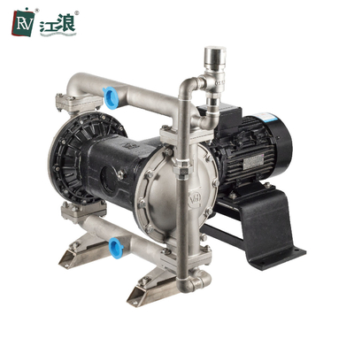 Dầu thải Máy bơm màng đôi vận hành bằng điện 1.5 "SS304 lớn