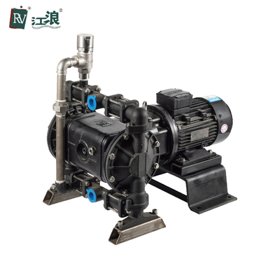 Bơm màng động cơ 1 inch Bơm chuyển bùn Vỏ nhôm