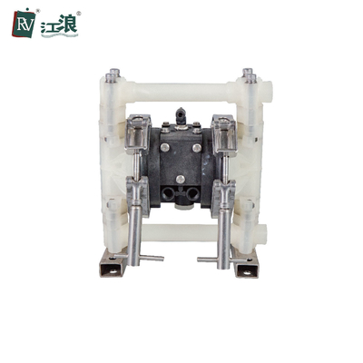 Máy bơm màng khí nén 3/8 '' Polypropylene Hút Nâng thân PVDF cao