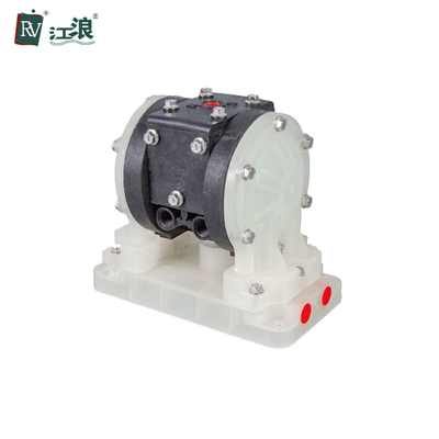 Máy bơm màng PVDF vận hành bằng không khí áp suất thấp 1/4 inch Truyền dầu dưỡng da nước