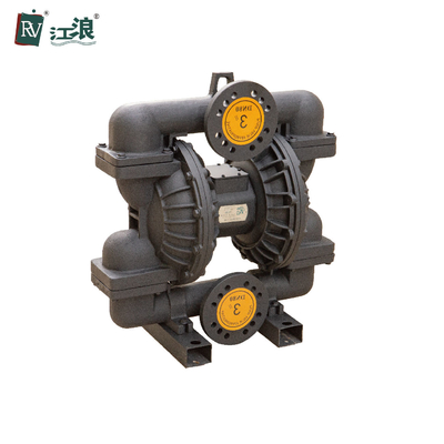Máy bơm màng khí nén bằng sắt dẻo 3 inch Độ nhớt cao để chuyển nước thải
