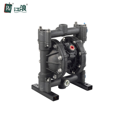 Máy bơm đệm đôi không khí 25mm 0.37KW Tốc độ dòng chảy lên đến 150L / phút