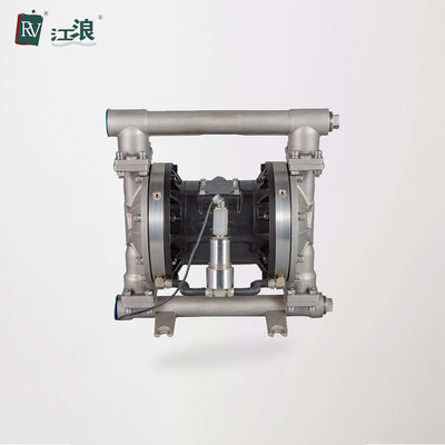 Máy bơm mảng niêm mạc hoạt động bằng không khí hợp kim nhôm 150L/min Tốc độ dòng chảy với phát hiện rò rỉ