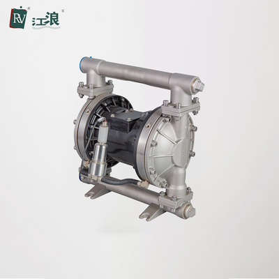 Máy bơm mảng niêm mạc hoạt động bằng không khí hợp kim nhôm 150L/min Tốc độ dòng chảy với phát hiện rò rỉ