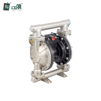 AODD Pump Max Solids Content of 50% và các loại kết nối vệ sinh cho chất lỏng nhớt