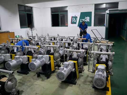 Bơm màng điện 2 inch có động cơ chống cháy nổ, lưu lượng 10,5m³/h cho ứng dụng áp suất thấp