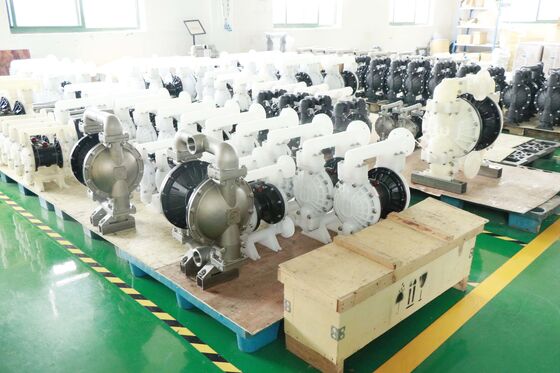 Bơm màng đôi khí nén vệ sinh cấp thực phẩm 2 inch có chứng nhận thực phẩm