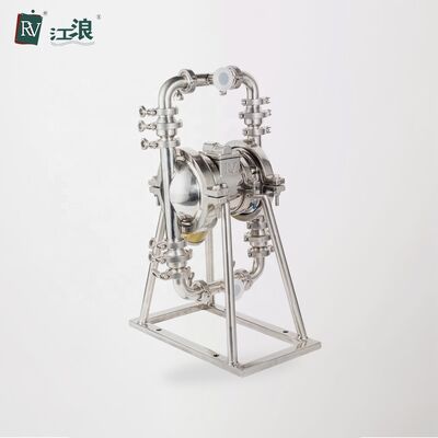 Máy bơm mạc AODD thép không gỉ với áp suất tối đa 120psi và dòng chảy tối đa 150gpm