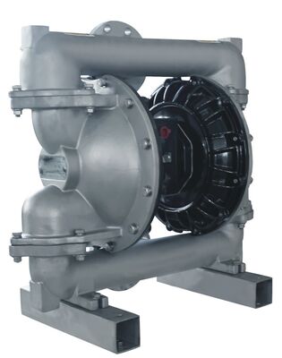 Bơm màng khí nén AODD PTFE áp suất tối đa 120psi cho xử lý nước thải và sử dụng công nghiệp