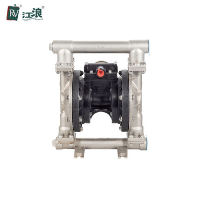1 Inch 304 Stainless Steel Pneumatic Diaphragm Pump với PTFE Diaphragm và 40gpm Max Flow cho xử lý nước thải