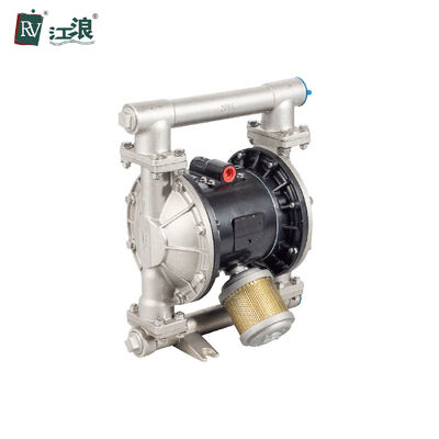 1 Inch 304 Stainless Steel Pneumatic Diaphragm Pump với PTFE Diaphragm và 40gpm Max Flow cho xử lý nước thải