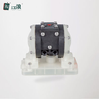 PVDF vật liệu 1/4 inch bơm mạc khí cho hóa chất axit mạnh