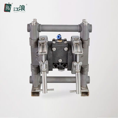 Bơm màng khí hoạt động với khả năng chống rò rỉ vượt trội, dung tích 40GPM 150LPM và áp suất thấp nhất 7.25 Psi