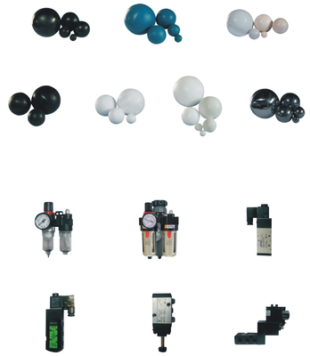 Bộ phận thay thế máy bơm màng Ball SS Buna N Hytre PTFE  màng