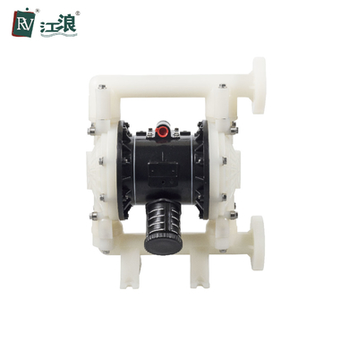 Máy bơm màng Kynar PVDF Tiêu thụ không khí 150 Lpm 40 GPM DN25 Cổng chất lỏng