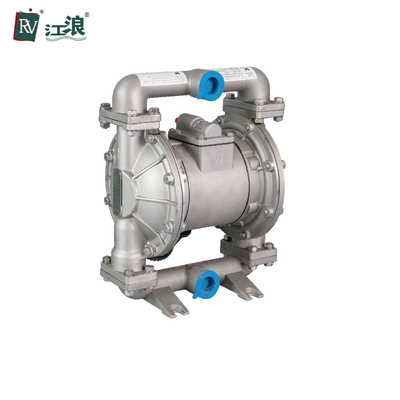 Máy bơm màng dịch chuyển tích cực hoạt động bằng không khí 316 Thép không gỉ 1 "25mm