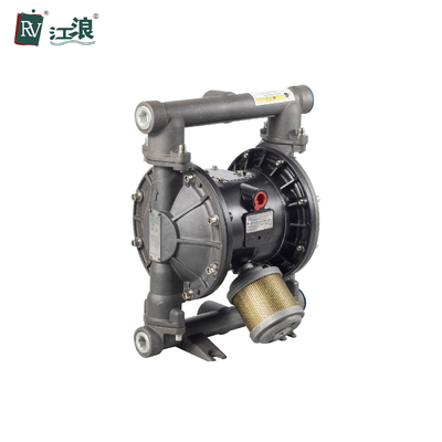 Vật liệu PTFE Diaphragm Máy bơm diaphragm nhôm cho chất lỏng ăn mòn