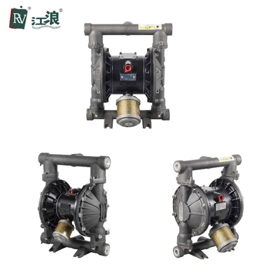 Máy bơm màng đôi 1 inch Phát hiện rò rỉ Màng Santoprene bằng nhôm