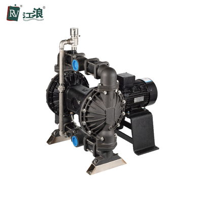 Máy bơm màng điều khiển động cơ điện đôi để sơn phủ 2 inch