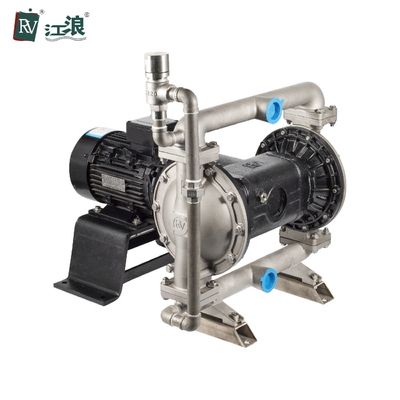Máy bơm màng động cơ 1 1/2 inch Chuyển chất lỏng SS316 Khí nén