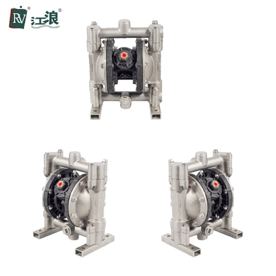 Máy bơm màng axit sulfuric 1/2 inch Hóa chất 316 Micro bằng thép không gỉ
