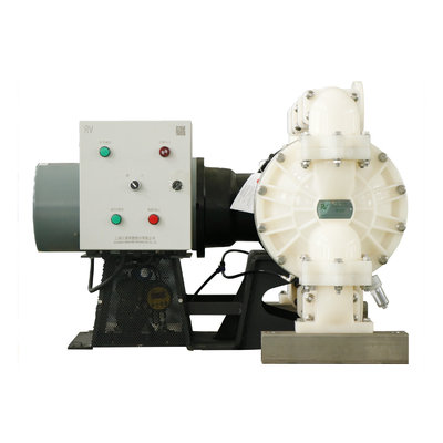 Động cơ đôi vận hành bơm màng Chất liệu nhiên liệu PP 3 inch