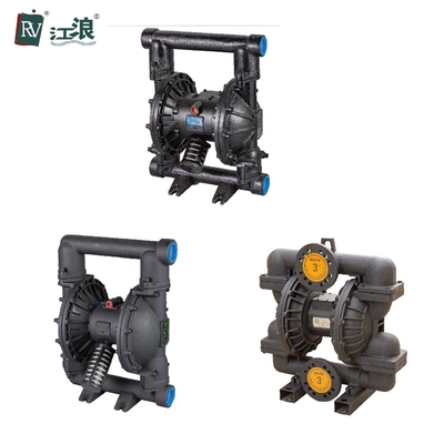 Lắp ráp máy bơm Aodd 3 inch Màng PTFE sắt kép