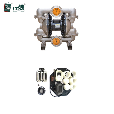 Máy bơm màng nước thải 3 inch Xử lý nước Ss 304 316 Lưu lượng cao
