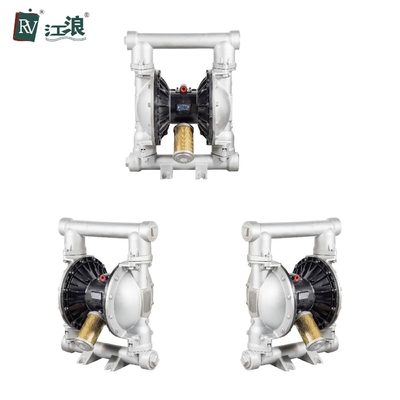 1 "Bơm màng thép không gỉ Cấp thực phẩm Khí nén Nhiệt độ cao