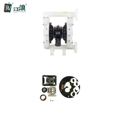 Bơm màng hóa chất khí nén Khí được cung cấp bởi Polypropylene 1-1 / 2 '' 340 Lpm