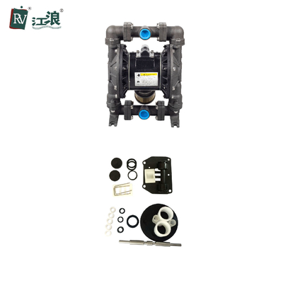 1 "Máy bơm màng điều khiển bằng không khí AODD Xử lý lớp phủ màng PTFE