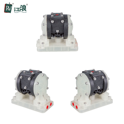 Bơm màng PVDF 1/4 "cho axit kháng hóa chất Mini