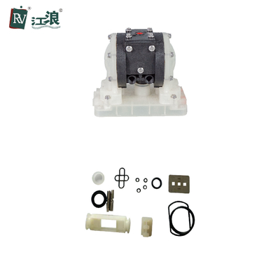 Bơm màng PVDF 1/4 "cho axit kháng hóa chất Mini