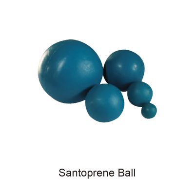Bộ phận bơm màng đôi 3/4 "1" Bóng Santoprene