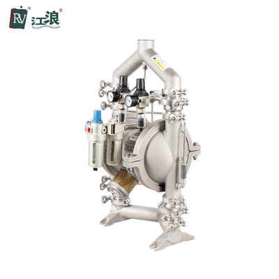 Bơm màng khí nén 1,5 inch cho hóa chất truyền bột