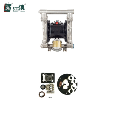 Máy bơm màng không khí nhiệt độ cao Máy bơm chuyển hóa chất vận hành bằng không khí 1 inch