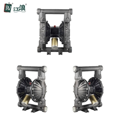 2 Bơm màng nhôm cho chất lỏng có độ nhớt cao Chuyển axit 570lpm