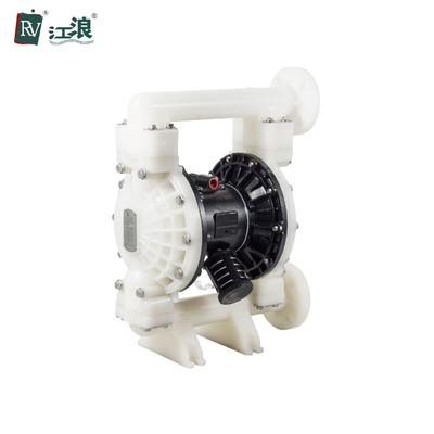 Máy bơm màng Kynoar PVDF Máy bơm màng hóa học 120 Psi