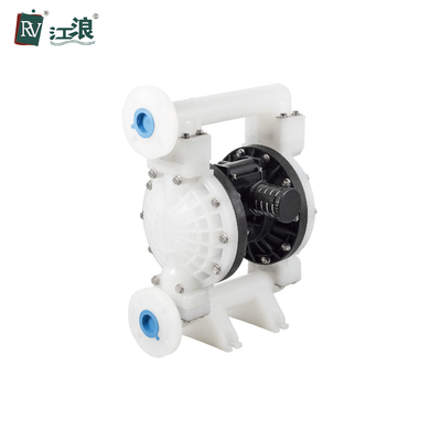 Máy bơm thùng rác dạng màng kép 1,5 "phun PVDF Kynoar cho nhà máy hóa chất